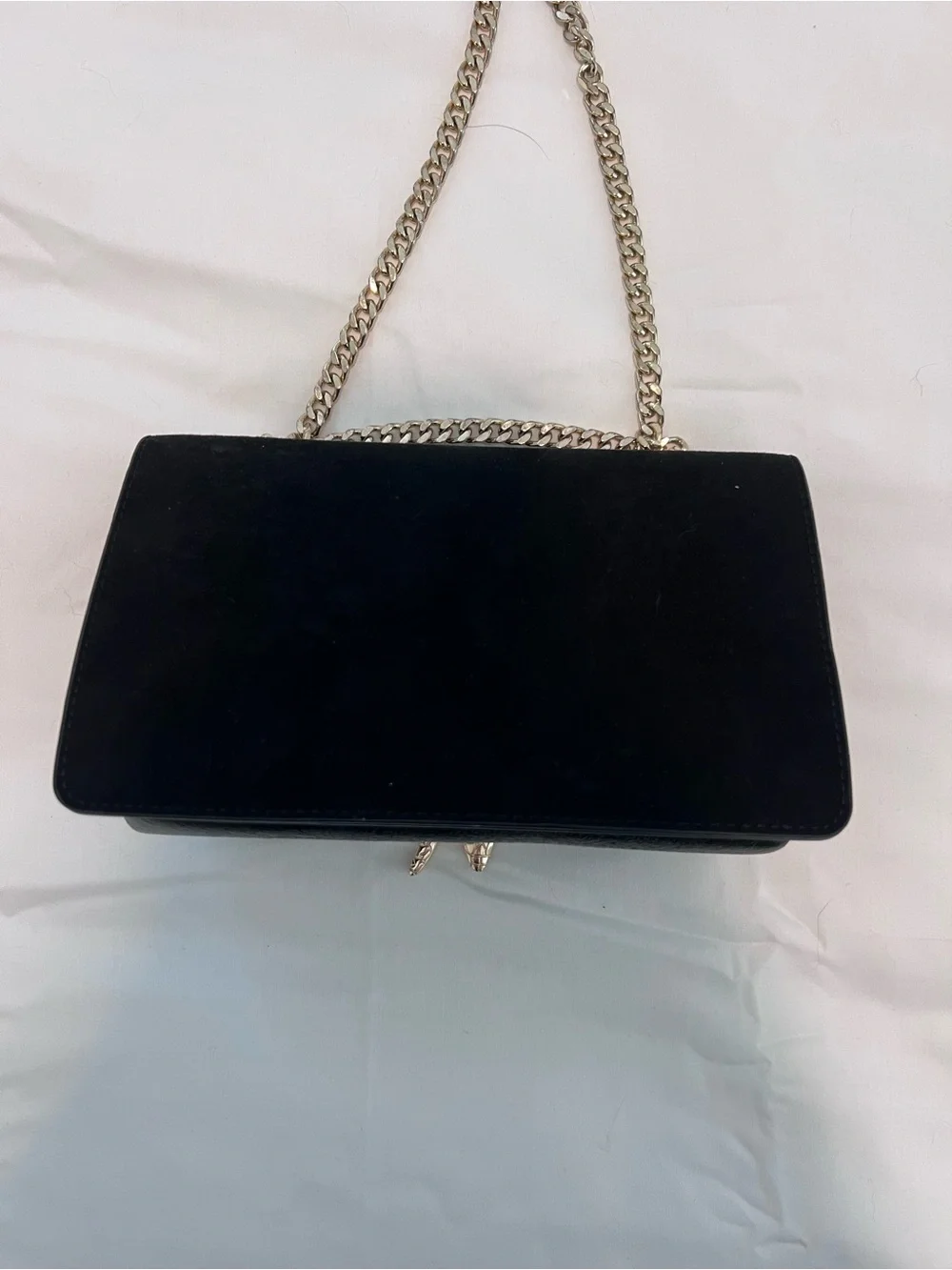 Express - Black Velvet Purse